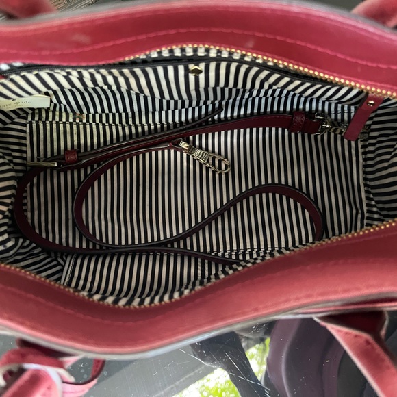 Kate Spade ♠️ Burgundy bag - Picture 6 of 8